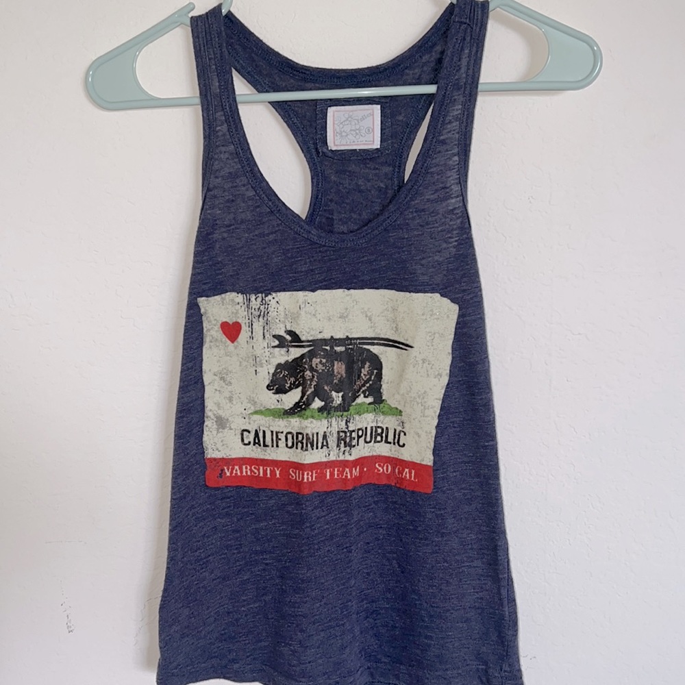 Size XS California Republic tank top